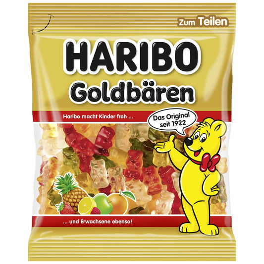 HARIBO Fruchtgummi Goldbären 175 g/Pack.