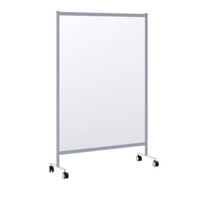 Paperflow Trennwand Mobil 120 x 180 x 39 cm (B x H x T) Acrylglas transparent
