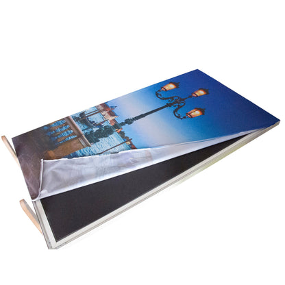 Paperflow Akustikrückwand easyScreen 82,5 x 84 x 4 cm (B x H x T) nicht magnethaftend Schaumstoff schwarz
