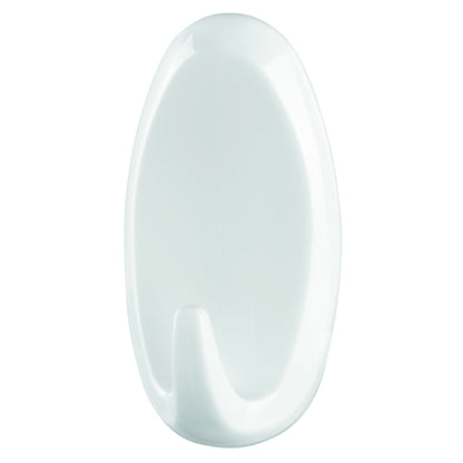 tesa® Haken Powerstrips® Large Küche, Bad 37 x 69 mm (B x L) 2kg inkl. 4 Powerstrips® Large weiß 2 St./Pack.