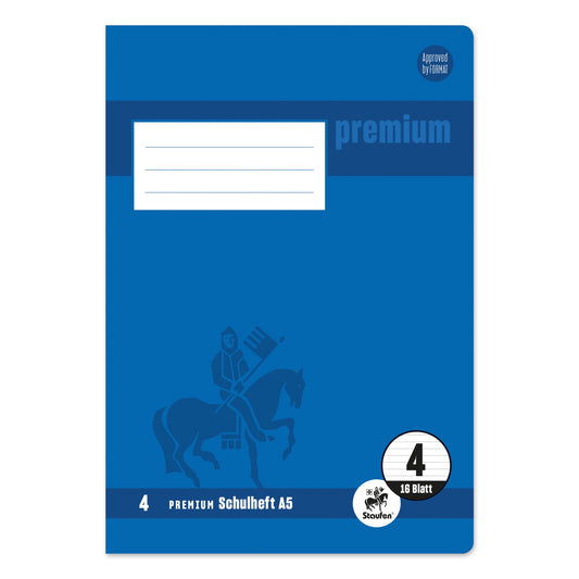 Staufen Schulheft PREMIUM Academy DIN A5 liniert 4 16 Bl.