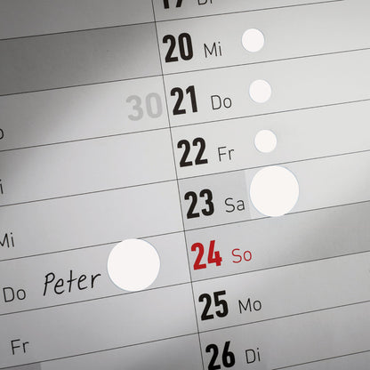 Avery Zweckform Markierungspunkt 12mm Papier weiß 270 Etik./Pack.