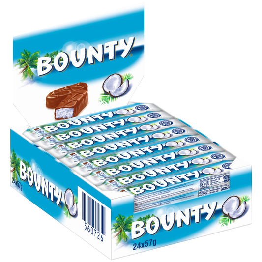 BOUNTY® Schokoriegel 24 x 57 g/Pack.