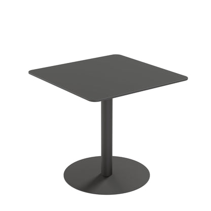 Paperflow Bistrotisch CROSS 80 x 75 x 80 cm (B x H x T) HPL schwarz