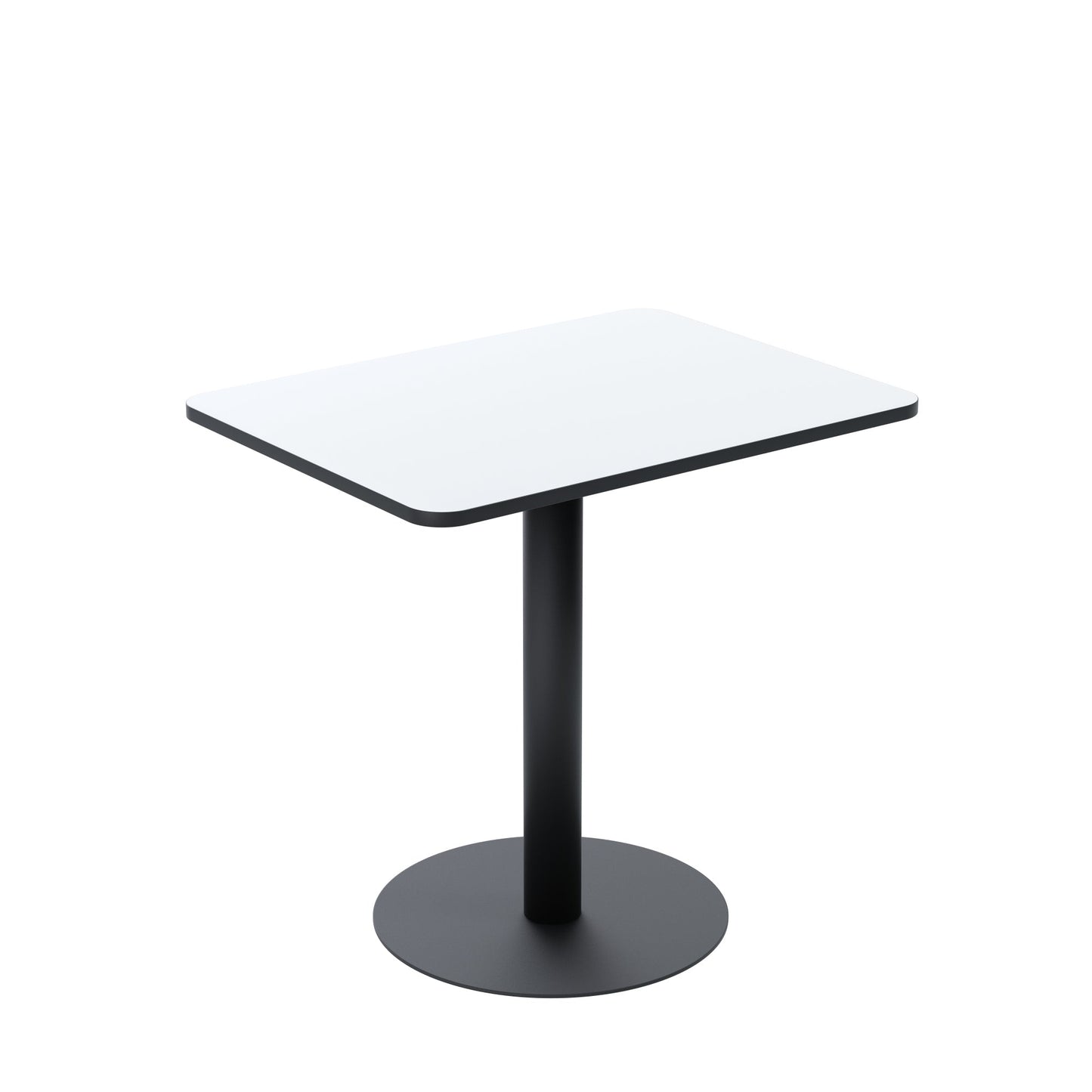 Paperflow Bistrotisch MEZZO 80 x 75 x 60 cm (B x H x T) Melamin weiß