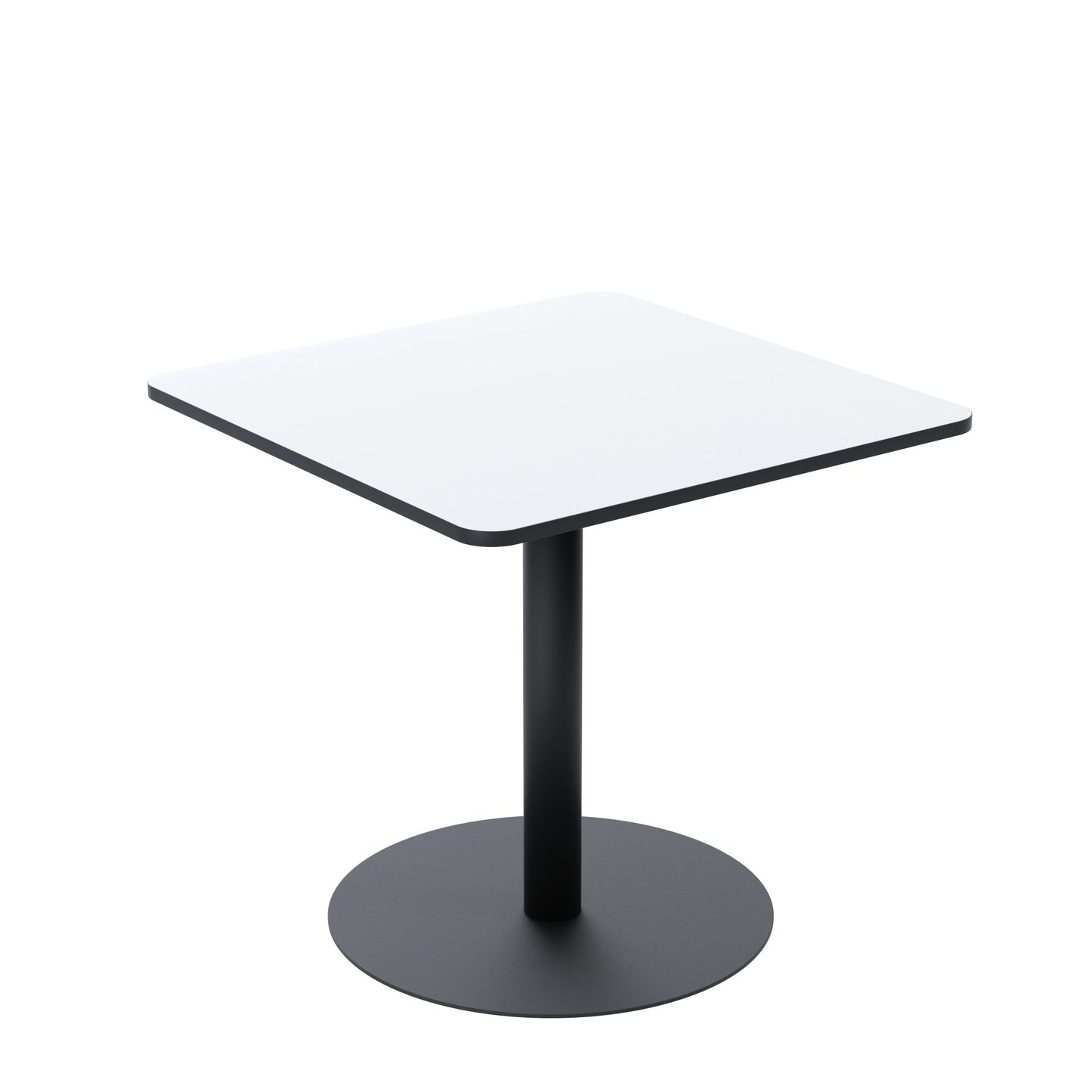 Paperflow Bistrotisch MEZZO 80 x 75 x 80 cm (B x H x T) Melamin weiß