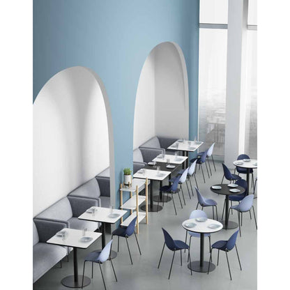 Paperflow Bistrotisch MEZZO 80 x 75 cm (Ø x H) Melamin schwarz