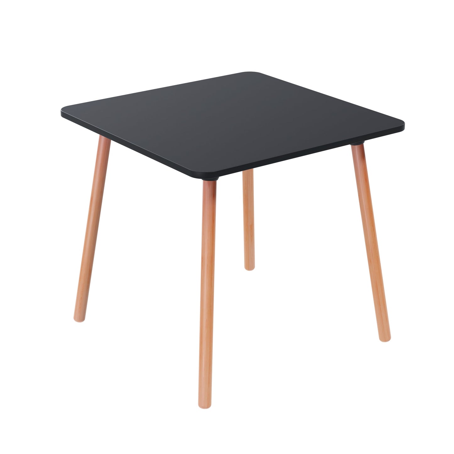 Paperflow Bistrotisch PALOMBA 80 x 75 x 80 cm (B x H x T) Melamin schwarz