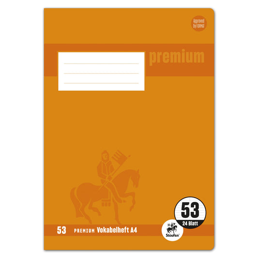 Staufen Vokabelheft Premium 734010453 A4 90g 24Bl Lin53 lin