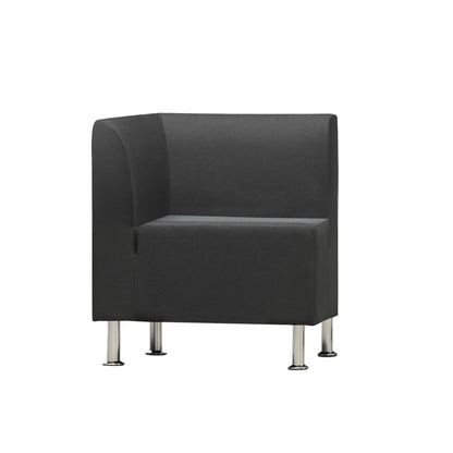 rocada Besprechungszone Be Soft Sessel Ecke 760 x 660 x 660 mm (B x H x T) schwarz