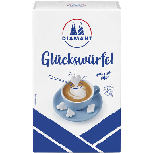 DIAMANT Würfelzucker Glückswürfel 500 g/Pack.