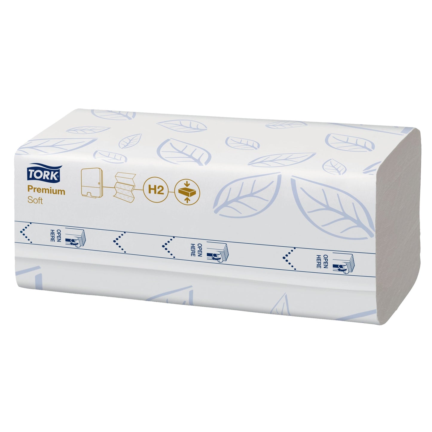 Tork Papierhandtücher Xpress® 21,2 x 24 cm (B x L) Papier weiß 12 x 225 Bl./Pack.