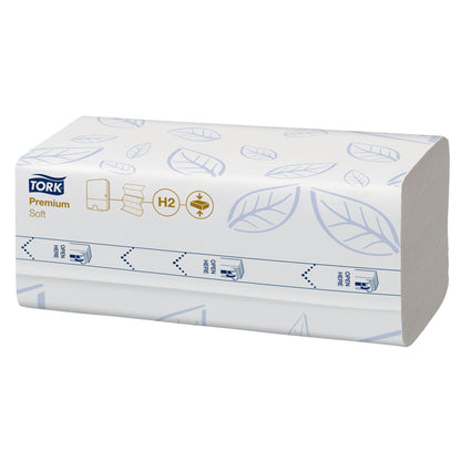 Tork Papierhandtücher Xpress® 21,2 x 24 cm (B x L) Papier weiß 12 x 225 Bl./Pack.