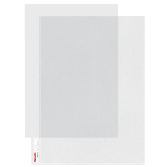 Esselte Prospekthülle Standard Plus DIN A4 90µm oben, links offen Polypropylen transparent 100 St./Pack.