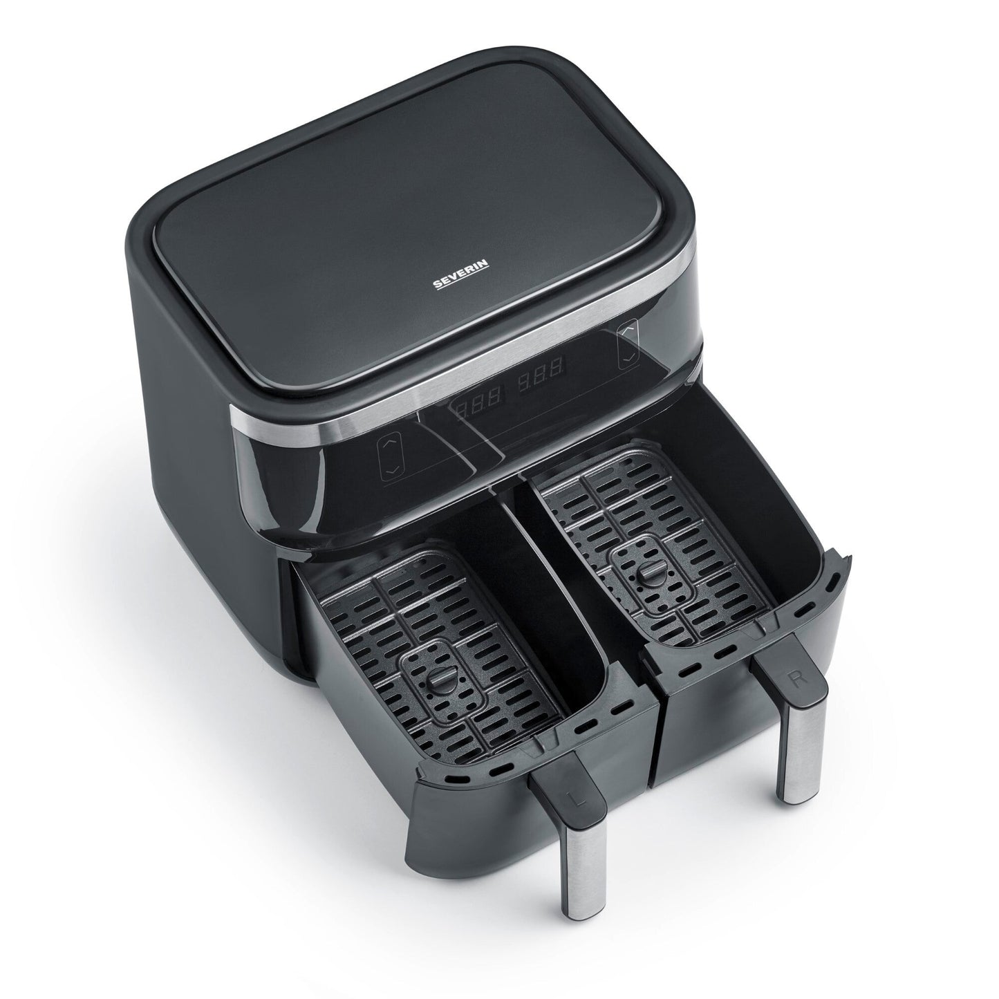 SEVERIN Heißluftfritteuse FR 2453 36,5 x 31,5 x 33,5 cm (B x H x T) 2.850W 2 x 3,25l