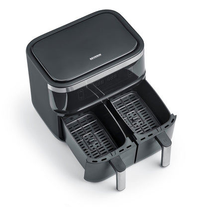 SEVERIN Heißluftfritteuse FR 2453 36,5 x 31,5 x 33,5 cm (B x H x T) 2.850W 2 x 3,25l