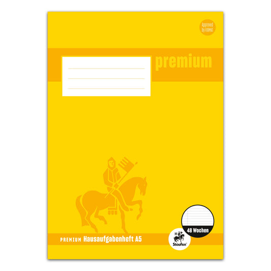 Staufen Hausaufgabenheft PREMIUM Academy DIN A5 liniert 48 Bl.