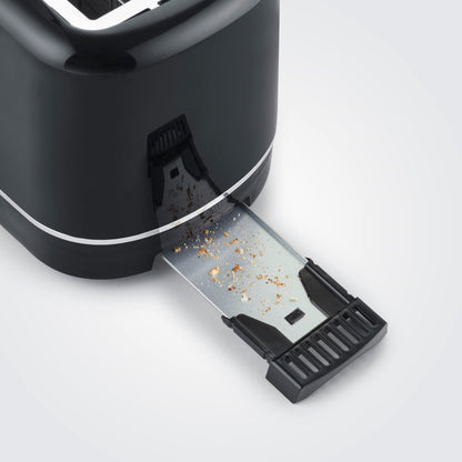 SEVERIN Toaster AT 4321 28 x 18,8 x 18,2 cm (B x H x T) 850W 2 Toastkammern mit Brötchenaufsatz