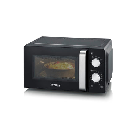 SEVERIN Mikrowelle MW 7886 44,5 x 24 x 36 cm (B x H x T) 17l 700W Metall, beschichtet