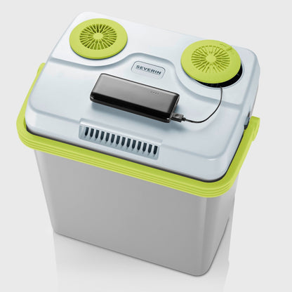 SEVERIN Kühlbox TKB 2925 25l Polypropylen grau/grün