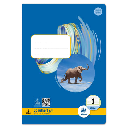 Staufen Schulheft Style DIN A4 liniert 1 16 Bl.