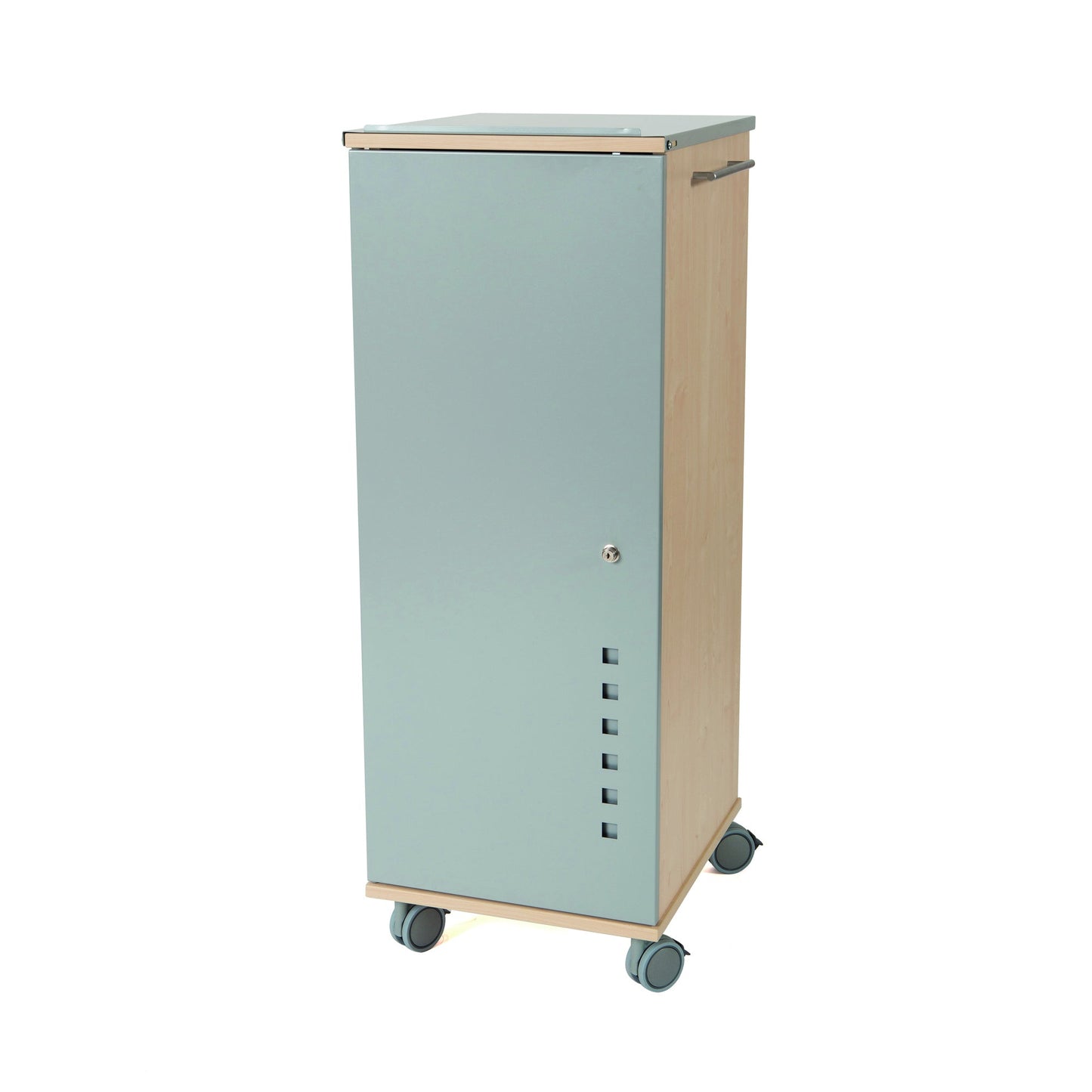 rocada PC-Arbeitsplatz 470 x 1.200 x 500 mm (B x H x T) 2 Schubladen abschließbar buche