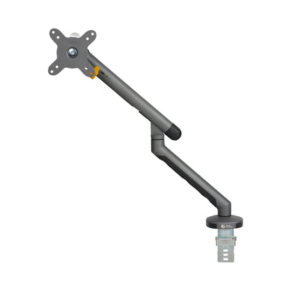 BakkerElkhuizen Monitorschwenkarm BE Flexible Single 2-10kg Aluminium/Stahl/Kunststoff dunkelgrau/schwarz