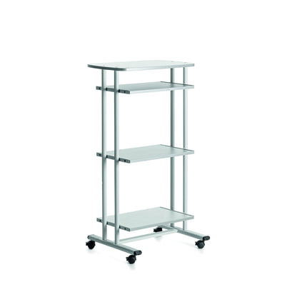 rocada PC-Arbeitsplatz 490 x 1.260 x 680 mm (B x H x T) 600 x 540 mm (B x T) nicht abschließbar grau