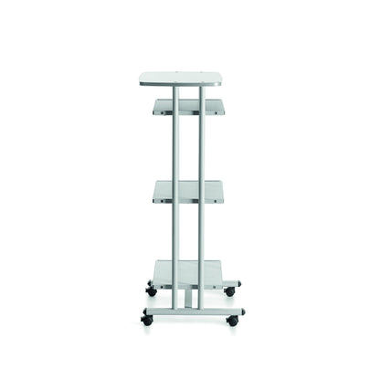 rocada PC-Arbeitsplatz 490 x 1.260 x 680 mm (B x H x T) 600 x 540 mm (B x T) nicht abschließbar grau