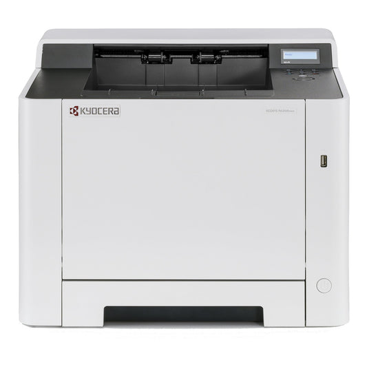 KYOCERA Laserdrucker ECOSYS PA2100cwx DIN A4 21 Seiten/Min. 41 x 32,9 x 41 cm (B x H x T) 4 Toner, 1 Resttonerbehälter inkl. Kurzanleitung, Stromkabel