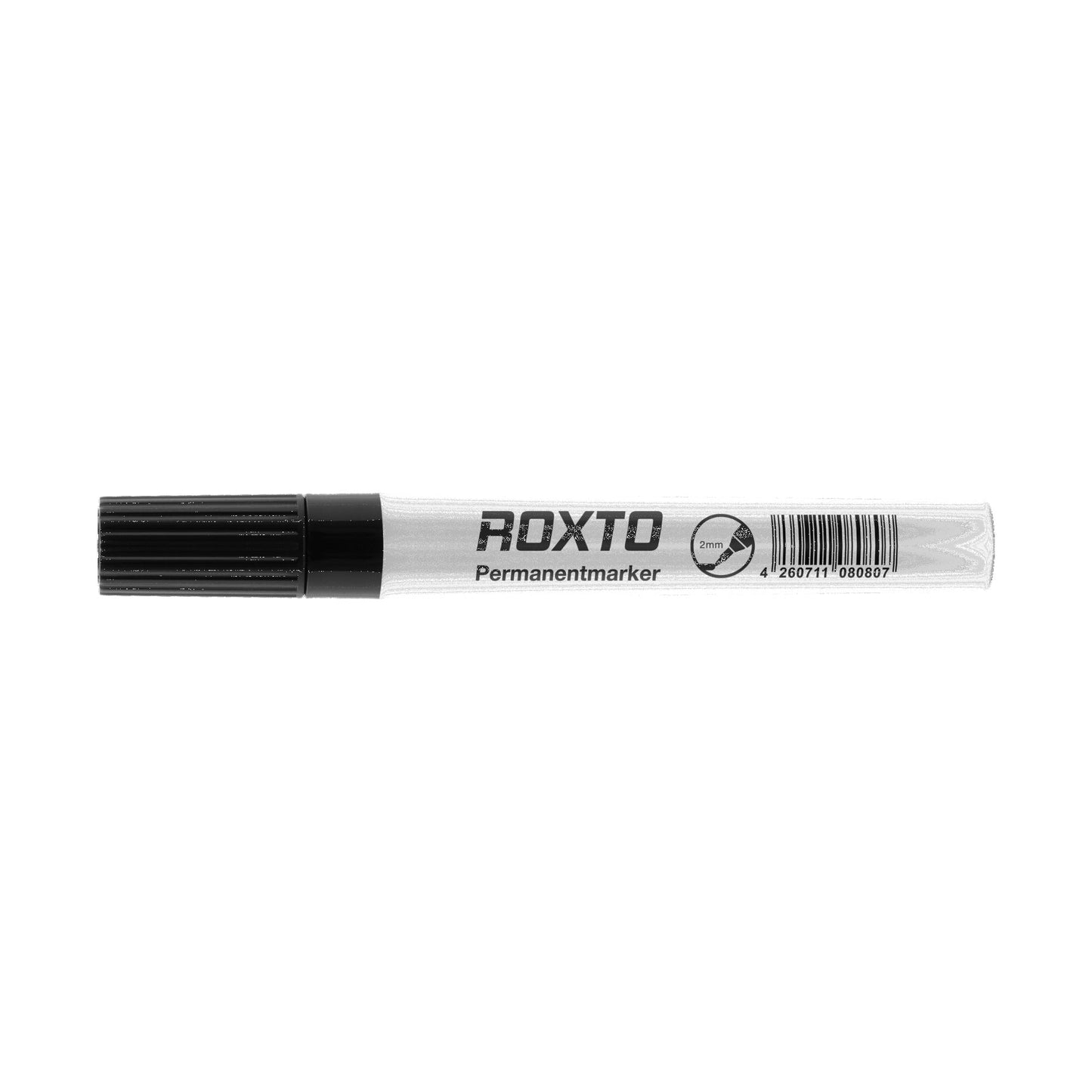 Permanentmarker Roxto 4mm schwarz
