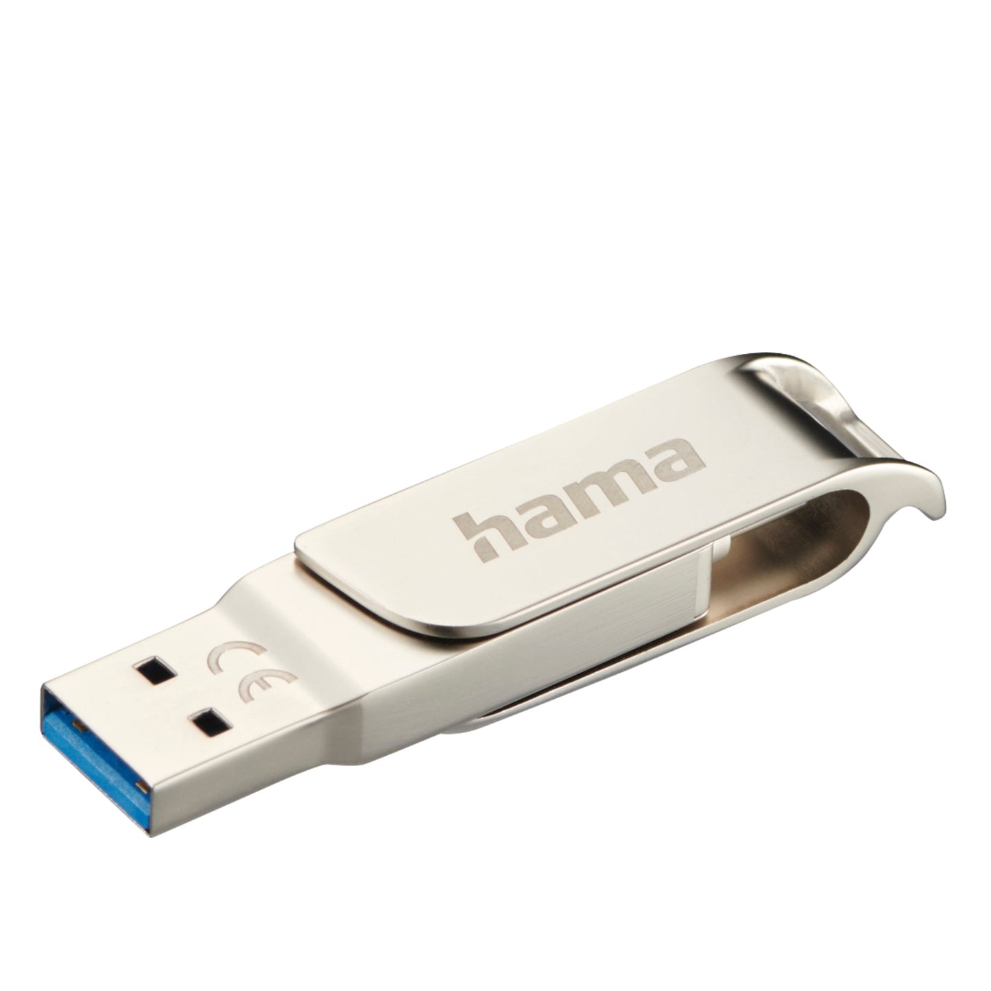 Hama USB-Stick C-Rotate Pro USB 3.0, USB 3.1 Gen 1 32Gbyte silber