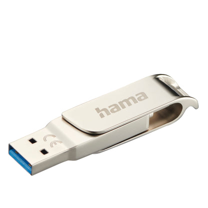 Hama USB-Stick C-Rotate Pro USB 3.0, USB 3.1 Gen 1 32Gbyte silber