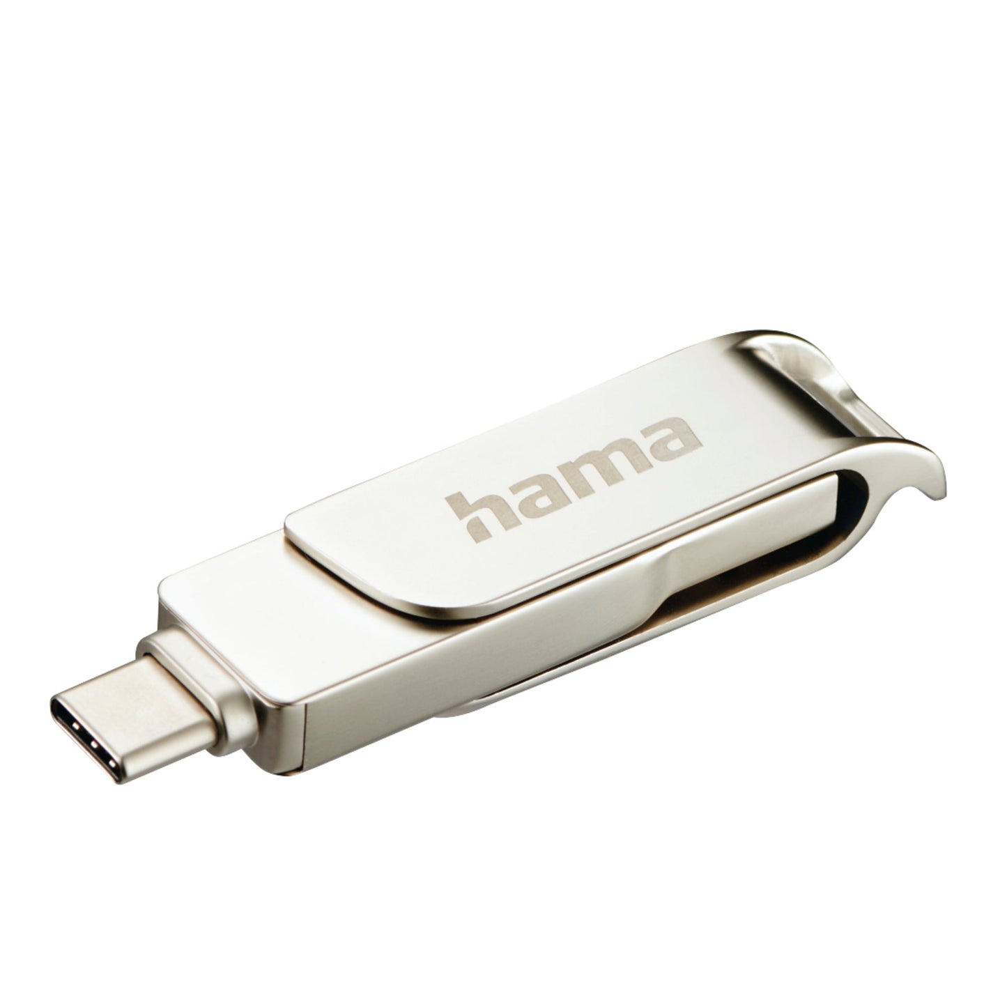 Hama USB-Stick C-Rotate Pro USB 3.0, USB 3.1 Gen 1 32Gbyte silber