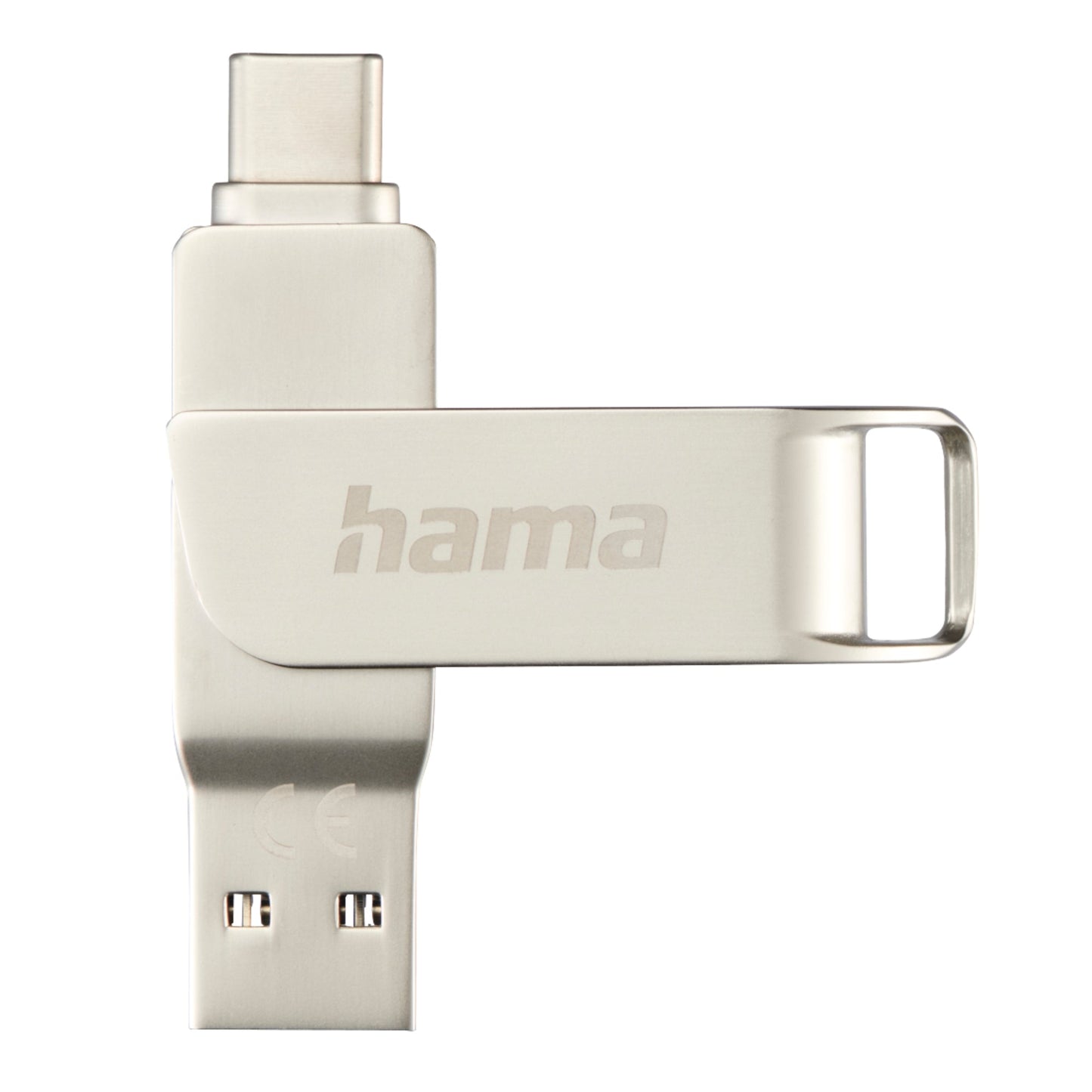 Hama USB-Stick C-Rotate Pro USB 3.0, USB 3.1 Gen 1 32Gbyte silber