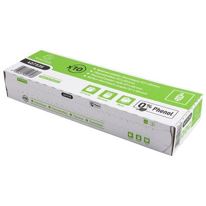 Exacompta Thermokassenrolle 57 mm x 18 m (B x L) 40mm BPA-frei phenolfrei 10 St./Pack.