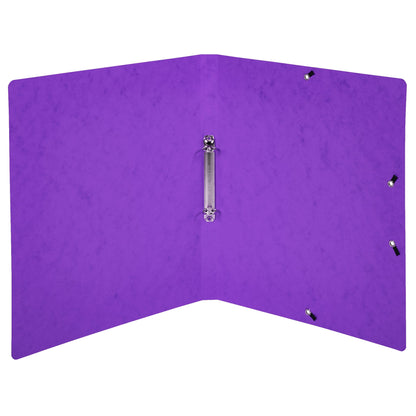 Exacompta Ringbuch DIN A4 Colorspankarton violett