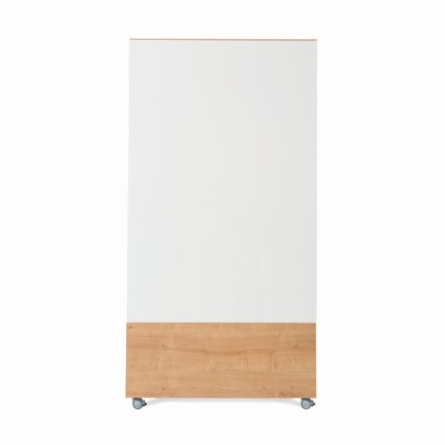 rocada Tafelständer mobil Natural 100 x 198 x 40 cm (B x H x T) beidseitig verwendbar Holzfaser eiche