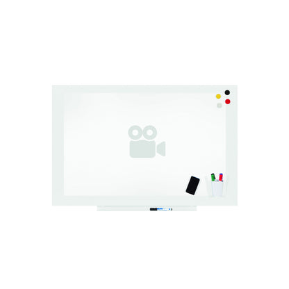 rocada Whiteboard Skin Matt Maße der Oberfläche: 115 x 75 cm (B x H) Tafel magnethaftend nicht beidseitig beschreibbar Stahl kunststoffbeschichtet weiß