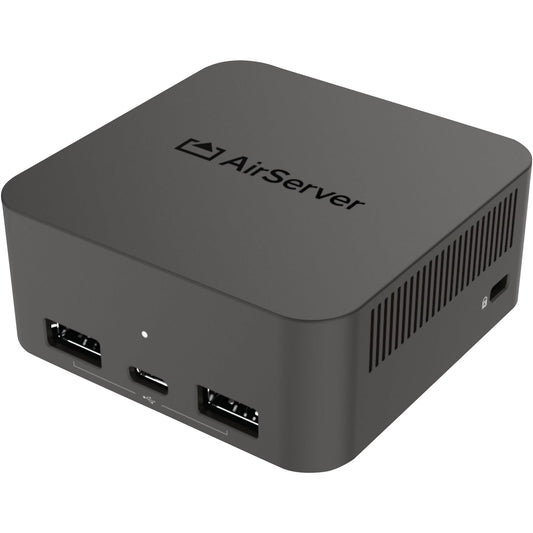 Legamaster Cast Empfänger AirServer Connect 3 Professionelles Display 78 x 34 x 78 mm (B x H x T) Linux 3.840 x 2.160 Pixel USB-C inkl. USB-Kabel (1,2 m)