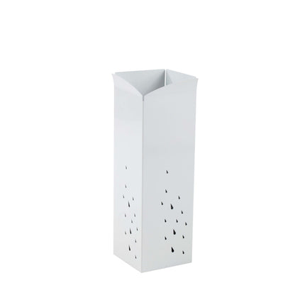 ALBA Schirmständer PMPLUIE BC 15 x 45 x 15 cm (B x H x T) Metall, epoxylackiert weiß