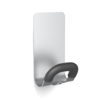 ALBA Garderobenhaken PMMAG2 M 7,4 x 14,3 x 6,8 cm (B x H x T) 5kg Stahl, epoxylackiert grau/schwarz