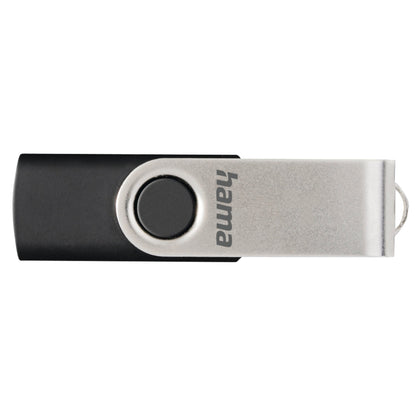 Hama USB-Stick Rotate USB 2.0 128Gbyte schwarz/silber