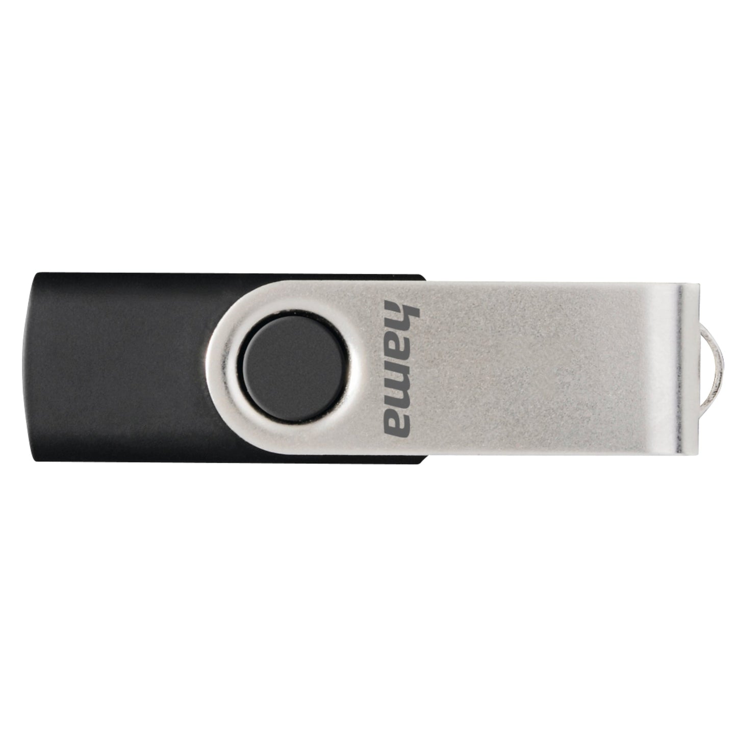 Hama USB-Stick Rotate USB 2.0 64Gbyte schwarz/silber