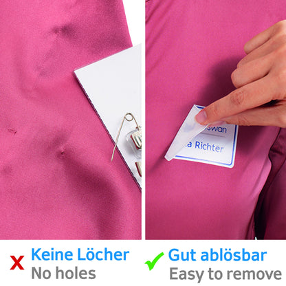 HERMA Namensetikett 88,9 x 33,8 mm (B x H) Acetatseide weiß 160 Etik./Pack.