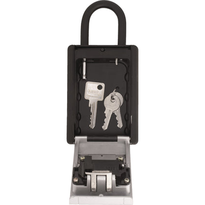 ABUS Schlüsselbox 797 KeyGarageT 8,5 x 12 x 4,5 cm (B x H x T) Metall schwarz/silber
