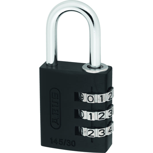ABUS Vorhangschloss 145 Zahlenkombinationsschloss 14 x 25mm Aluminium