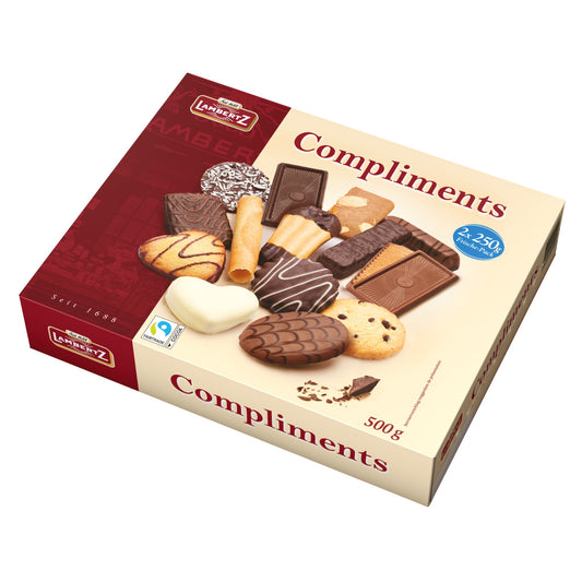 Lambertz Gebäckmischung Compliments Karton 2 x 250 g/Pack.