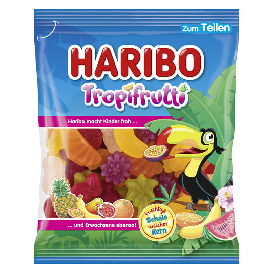HARIBO Fruchtgummi Tropi Frutti 175 g/Pack.
