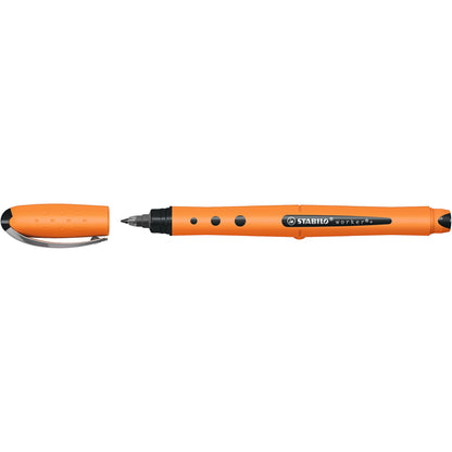STABILO® Tintenroller worker®+ medium 0,5mm schwarz Rundspitze nicht dokumentenecht